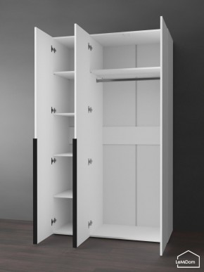 Шкаф Linnea MHR-3-1 2050х1200х510 (Белый-М 11.1.2) в Серове - serov.mebel24.online | фото 5