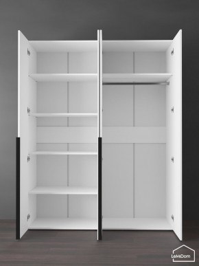 Шкаф Linnea MHR-4-1 2050х1600х510 (Белый-М 11.1.2) в Серове - serov.mebel24.online | фото 4