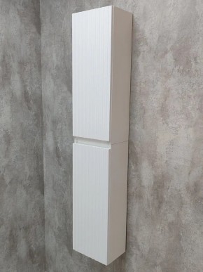 Шкаф пенал навесной для ванной MH10-MA 300х1548 (Белый-М 10.1.1) Белый глянец в Серове - serov.mebel24.online | фото 7