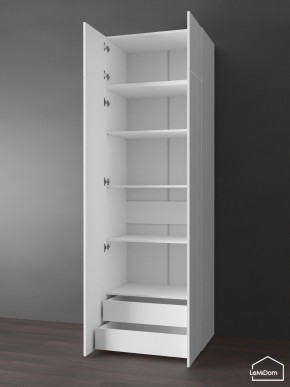 Шкаф с антресолью Linnea MHR-2POA-4 2450х800х510 (Белый-М 11.1.2) в Серове - serov.mebel24.online | фото 5