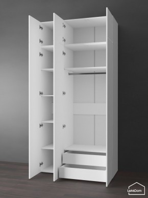Шкаф с антресолью Linnea MHR-3POA-2 2450х1200х510 (Белый-М 11.1.2) в Серове - serov.mebel24.online | фото 5