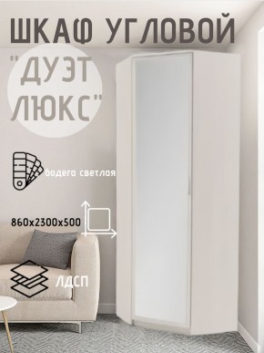 Шкаф угловой Дуэт Люкс с зеркалом в Серове - serov.mebel24.online | фото 6