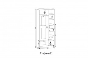 СТЕФАНИ-2 Шкаф в Серове - serov.mebel24.online | фото 2