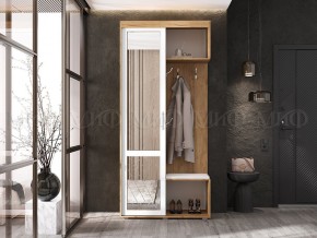 СТЕЛЛА-1 Прихожая (ЛДСП) дуб крафт/белый в Серове - serov.mebel24.online | фото 1
