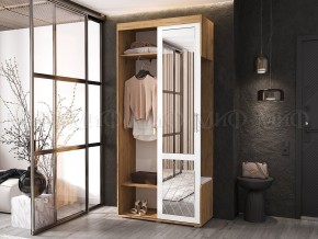 СТЕЛЛА-1 Прихожая (ЛДСП) дуб крафт/белый в Серове - serov.mebel24.online | фото 3