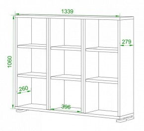 Стеллаж Домино нельсон ПУ-60-1 в Серове - serov.mebel24.online | фото 2