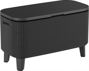 Стол Беви Бар (Bevy Bar Large Cool Bar), графит в Серове - serov.mebel24.online | фото 2