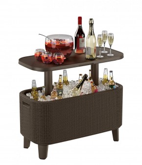 Стол Беви Бар (Bevy Bar Large Cool Bar), коричневый в Серове - serov.mebel24.online | фото 3