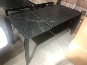 Стол CORNER 120 MATT BLACK MARBLE SOLID CERAMIC / BLACK, ®DISAUR в Серове - serov.mebel24.online | фото 12