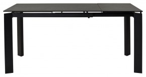 Стол CORNER 120 MATT BLACK MARBLE SOLID CERAMIC / BLACK, ®DISAUR в Серове - serov.mebel24.online | фото 3