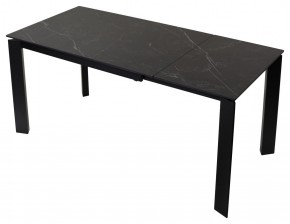 Стол CORNER 120 MATT BLACK MARBLE SOLID CERAMIC / BLACK, ®DISAUR в Серове - serov.mebel24.online | фото 4