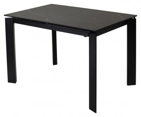 Стол CORNER 120 MATT BLACK MARBLE SOLID CERAMIC / BLACK, ®DISAUR в Серове - serov.mebel24.online | фото 8