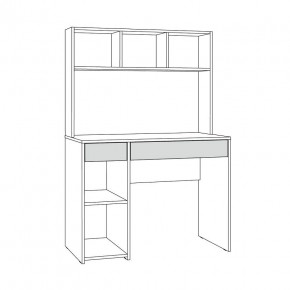 Стол компьютерный 12.77 F Комфорт (Сатин 7045 PE) в Серове - serov.mebel24.online | фото 3