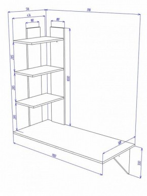 Стол компьютерный Домино Cross СтТ5 в Серове - serov.mebel24.online | фото 2