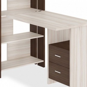 Стол компьютерный Домино Лайт СТЛ-ОВ+С100Прям+ТЯЛ в Серове - serov.mebel24.online | фото 2