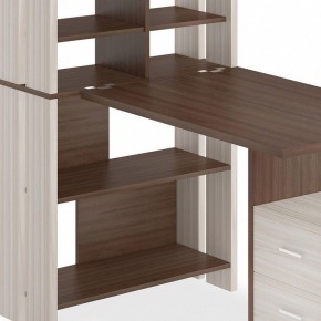 Стол компьютерный Домино Лайт СТЛ-ОВХ+С100Прям в Серове - serov.mebel24.online | фото 3