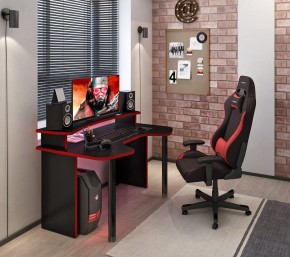Стол компьютерный Домино Lite СКЛ-Игр140+НКИЛ140 в Серове - serov.mebel24.online | фото 2