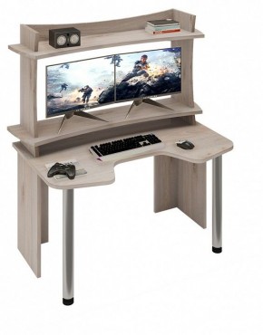 Стол компьютерный Домино Lite СКЛ-Игр140+НКИЛ140ВЛ в Серове - serov.mebel24.online | фото 2