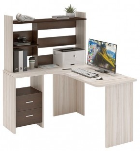 Стол компьютерный Домино Lite СКЛ-Угл130+НКЛ-120 в Серове - serov.mebel24.online | фото 2