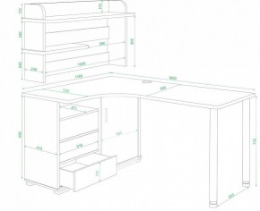 Стол компьютерный Домино нельсон СР-145М в Серове - serov.mebel24.online | фото 2