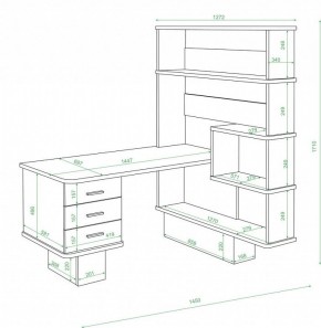 Стол компьютерный Домино нельсон СР-520 в Серове - serov.mebel24.online | фото 2