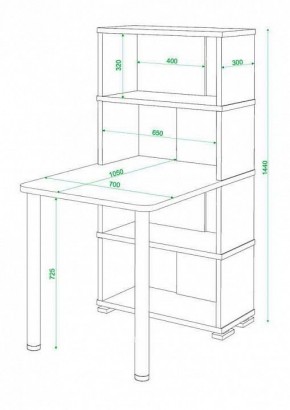 Стол компьютерный Домино СБ-10М4 в Серове - serov.mebel24.online | фото 4