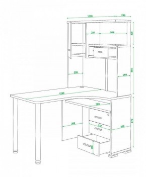 Стол компьютерный Домино СР-130 в Серове - serov.mebel24.online | фото 5
