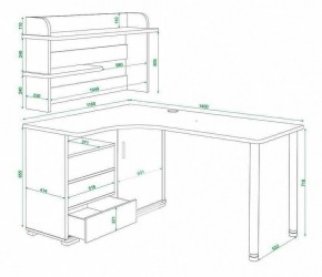 Стол компьютерный Домино СР-145М в Серове - serov.mebel24.online | фото 5