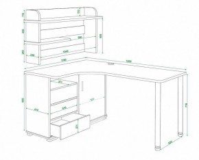 Стол компьютерный Домино СР-145М в Серове - serov.mebel24.online | фото 5