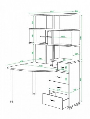 Стол компьютерный Домино СР-320 в Серове - serov.mebel24.online | фото 5