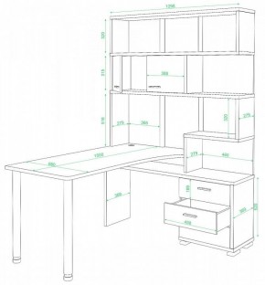 Стол компьютерный Домино СР-420/150 в Серове - serov.mebel24.online | фото 2