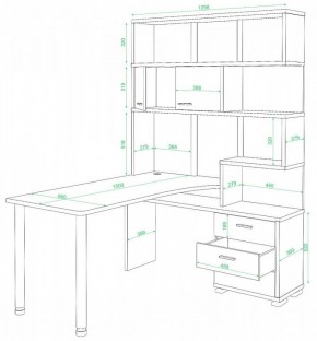 Стол компьютерный Домино СР-420/150 в Серове - serov.mebel24.online | фото 2