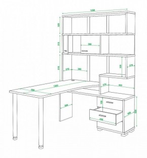 Стол компьютерный Домино СР-420130 в Серове - serov.mebel24.online | фото 5
