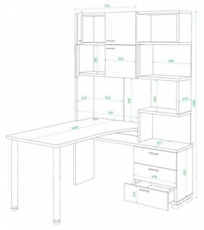 Стол компьютерный Домино СР-500М/140 в Серове - serov.mebel24.online | фото 2