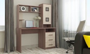 ФАВОРИТ Стол компьютерный (ясень шимо комб.) в Серове - serov.mebel24.online | фото