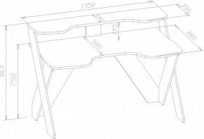 Стол компьютерный КСТ-118 в Серове - serov.mebel24.online | фото 3