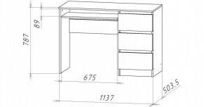 НИЦЦА-11 Стол компьютерный (НЦ.11) в Серове - serov.mebel24.online | фото 3
