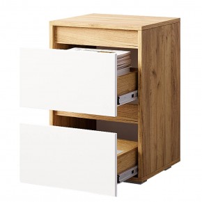 Стол компьютерный Селфи (ПН-17/ПС-5/ТБ-22) крафт/белый в Серове - serov.mebel24.online | фото 5