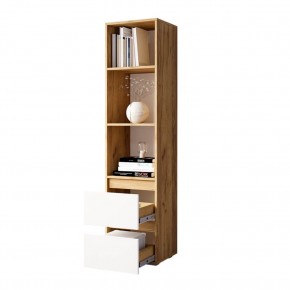 Стол компьютерный Селфи (ПН-17/ПС-5/ТБ-22) крафт/белый в Серове - serov.mebel24.online | фото 7