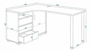 Стол письменный Домино СР-145СМ в Серове - serov.mebel24.online | фото 5