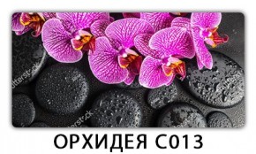 Стол раздвижной Трилогия с фотопечатью Орхидея C013 в Серове - serov.mebel24.online | фото 14