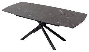 Стол RIVOLI 140 MATT BLACK MARBLE SOLID CERAMIC / BLACK, ®DISAUR в Серове - serov.mebel24.online | фото 3