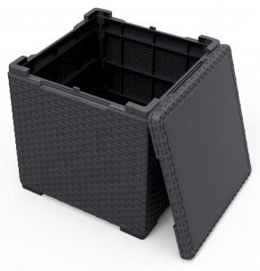 Стол с функцией хранения Виго (Vigo storage box) графит в Серове - serov.mebel24.online | фото 3