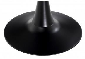 Стол стеклянный Tulip 90x74 black glass в Серове - serov.mebel24.online | фото 3