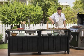 Столик для барбекю 415 Л (Unity Chef 415 L) графит в Серове - serov.mebel24.online | фото 4