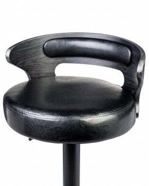 Стул барный DOBRIN FRED BLACK, чёрное дерево, чёрный в Серове - serov.mebel24.online | фото 6