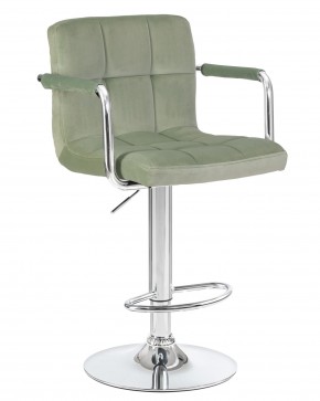 Стул барный DOBRIN KRUGER ARM, мятный велюр (MJ9-87) в Серове - serov.mebel24.online | фото