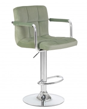 Стул барный DOBRIN KRUGER ARM, мятный велюр (MJ9-87) в Серове - serov.mebel24.online | фото 2