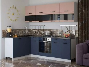 ТЕХНО Кухонный гарнитур угловой 2,4х1,6 м Компоновка №4 в Серове - serov.mebel24.online | фото
