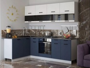 ТЕХНО Кухонный гарнитур угловой 2,4х1,6 м Компоновка №4 в Серове - serov.mebel24.online | фото 2